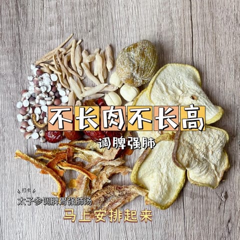 儿童太子参调脾胃强肺汤