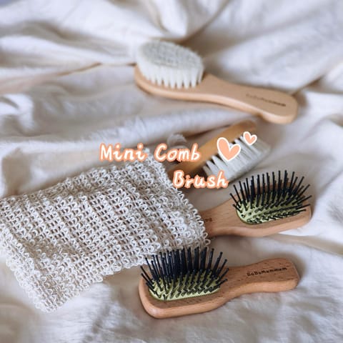Baby mini comb shower wool brush baby brush宝宝梳子宝宝洗澡刷子