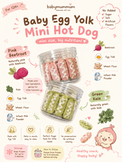 eggyolk mini  hot dog