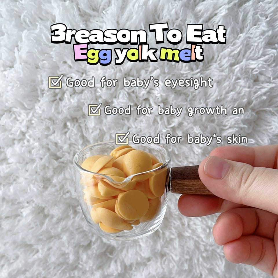 Eggyolk蛋黄溶豆饼 2