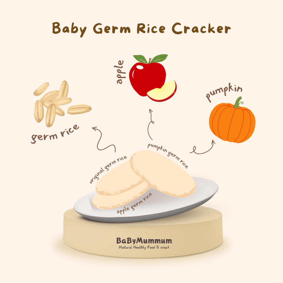 Germ rice cracker melted cracker 🎃🍎 7