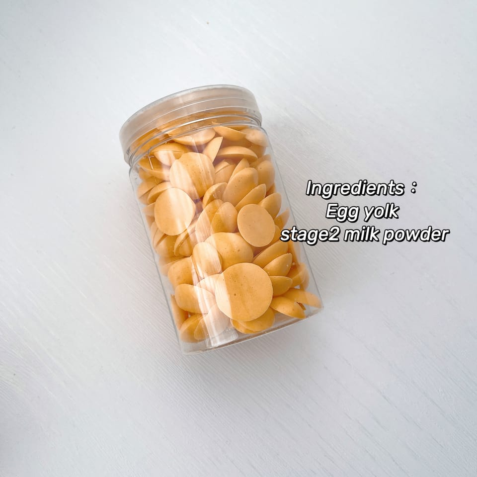 Eggyolk蛋黄溶豆饼 4