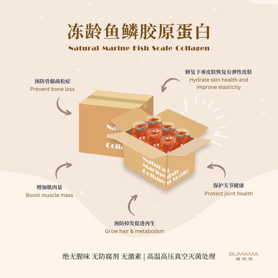 妈妈版胶原蛋白鱼鳞鲜🐟natural marineFish scale Fresh stew 4