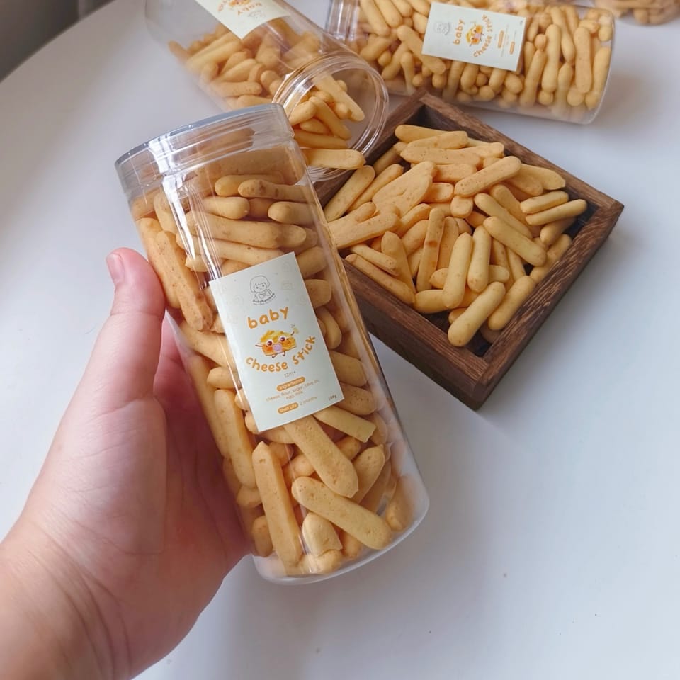 ￼🔥3free1🔥baby cheese stick宝宝芝士棒baby snack 5