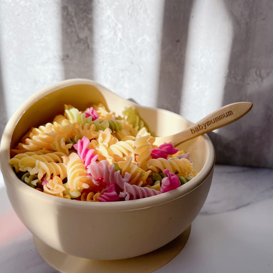 organic  baby colourful Fusilli Noodle 10M+ 3