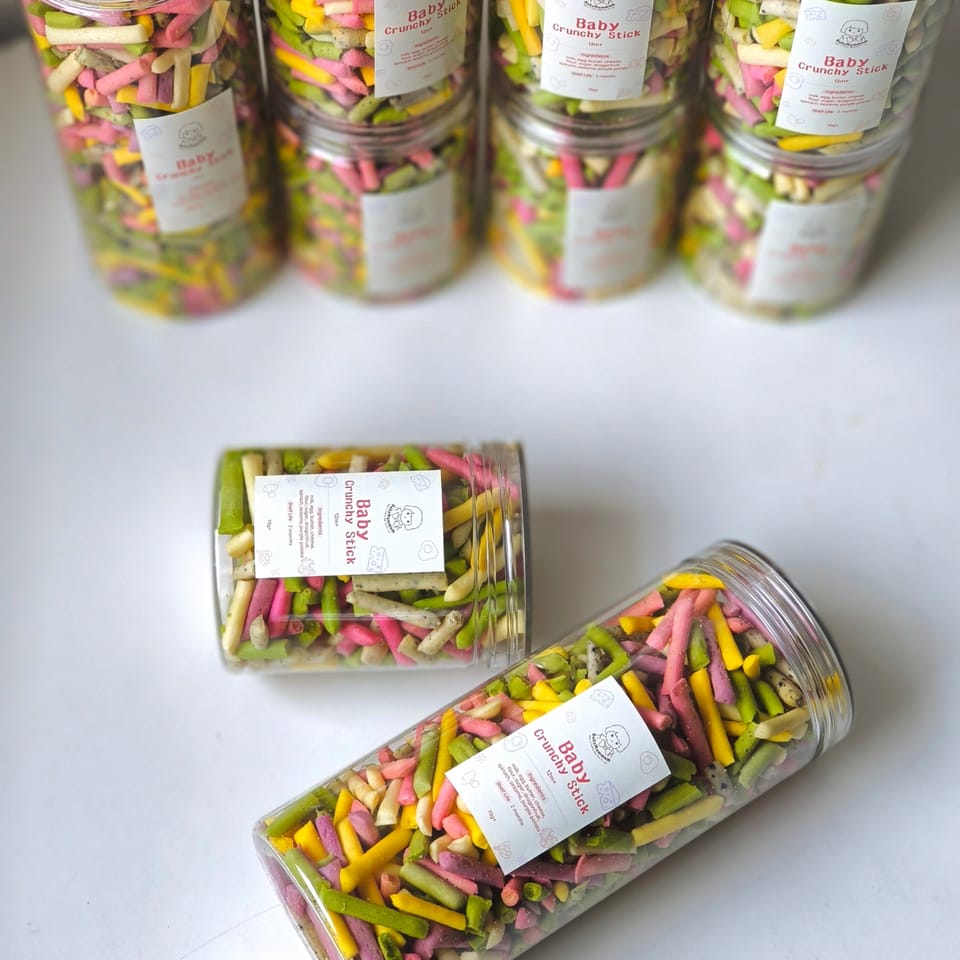 ￼Baby Crunchy Stick 12M+ cheese stick butter 4