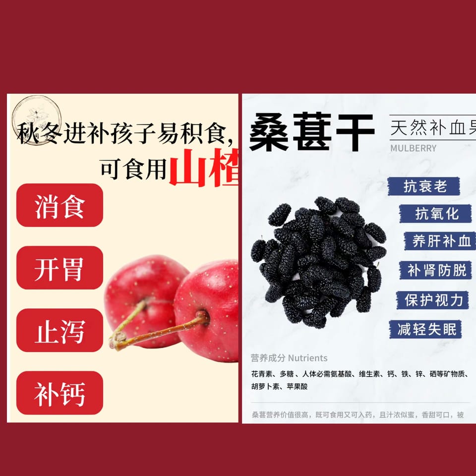 宝宝消积食桑葚山楂片｜hawthron snack 4