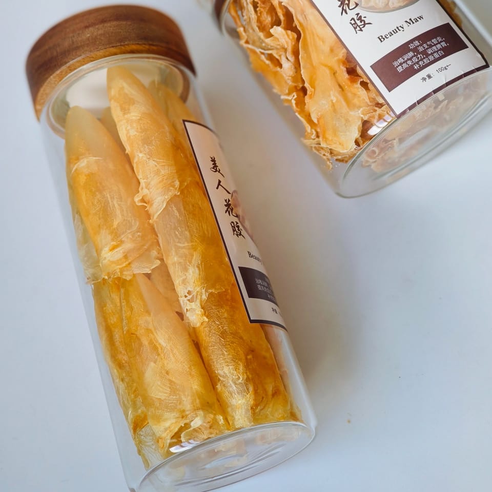 美人胶黄花胶鱼胶治咳润肺 4
