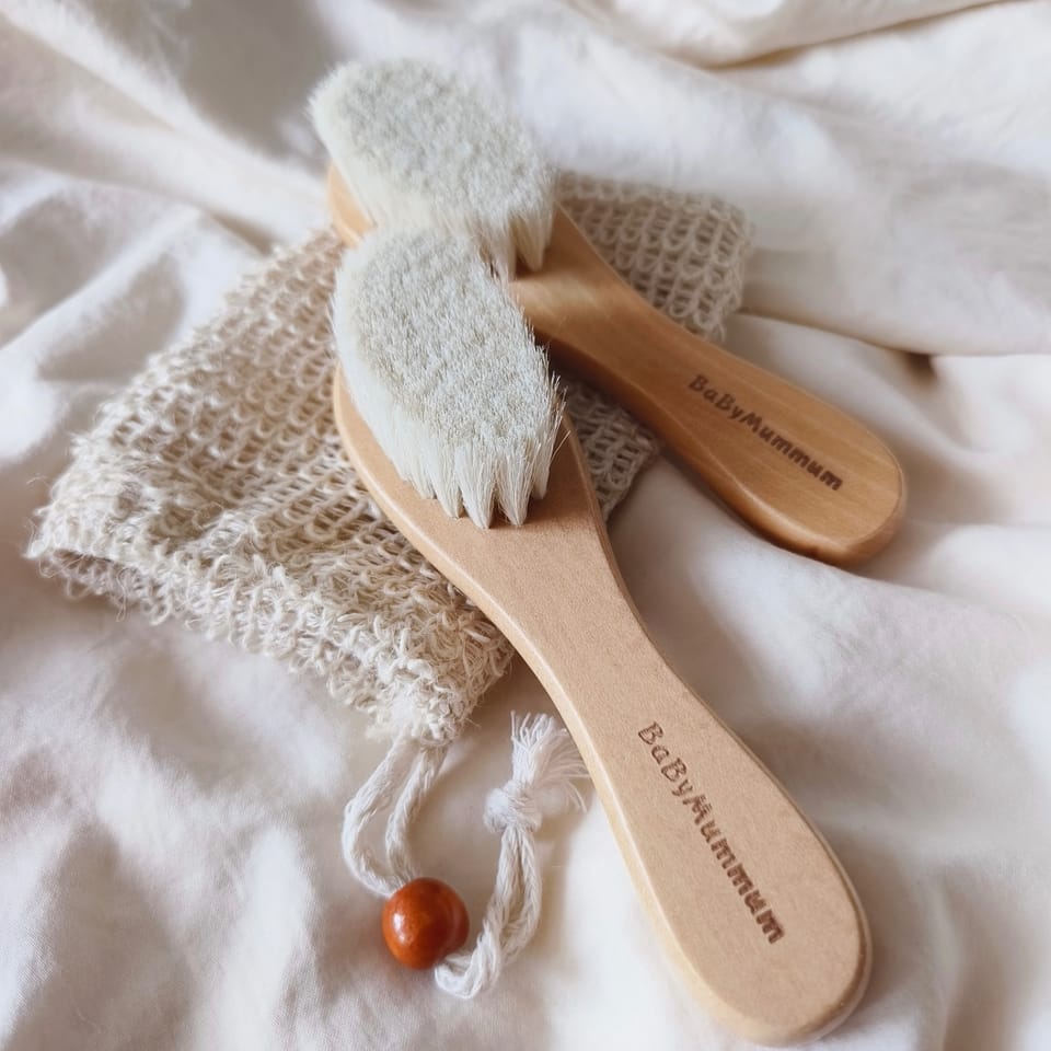Baby mini comb shower wool brush baby brush宝宝梳子宝宝洗澡刷子 5