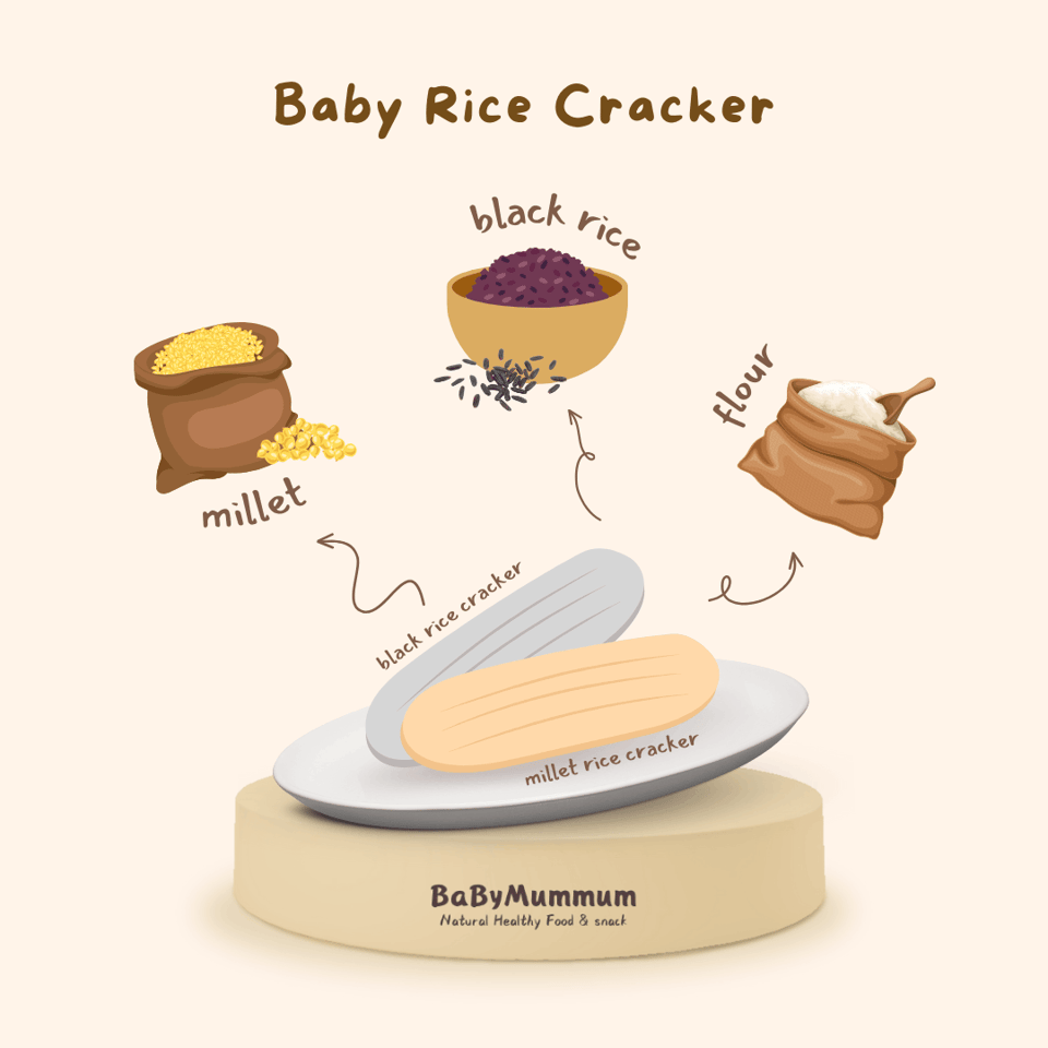 Black rice cracker millet melted养胃小饼 5
