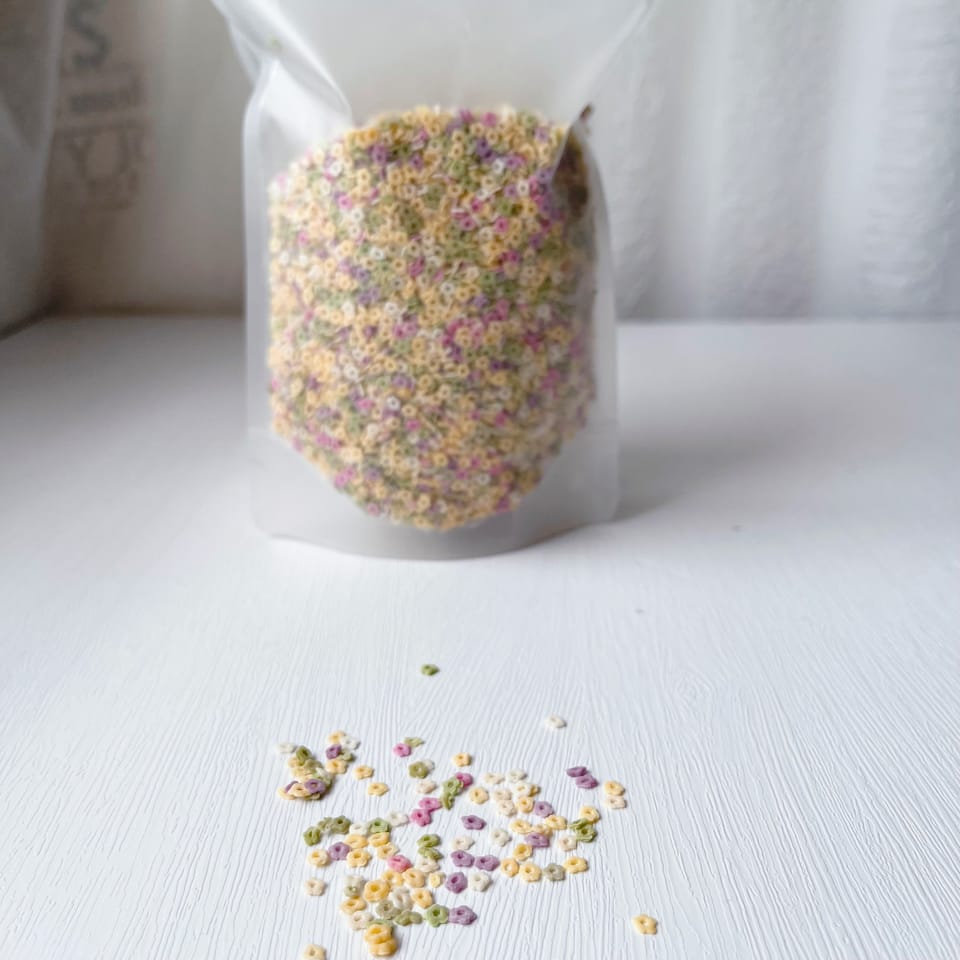 organic  baby colourful alphabet Noodle 6M+字母面 4