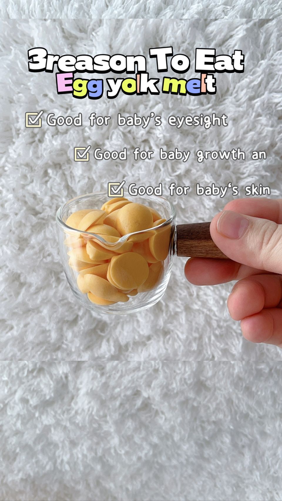 Eggyolk蛋黄溶豆饼 3