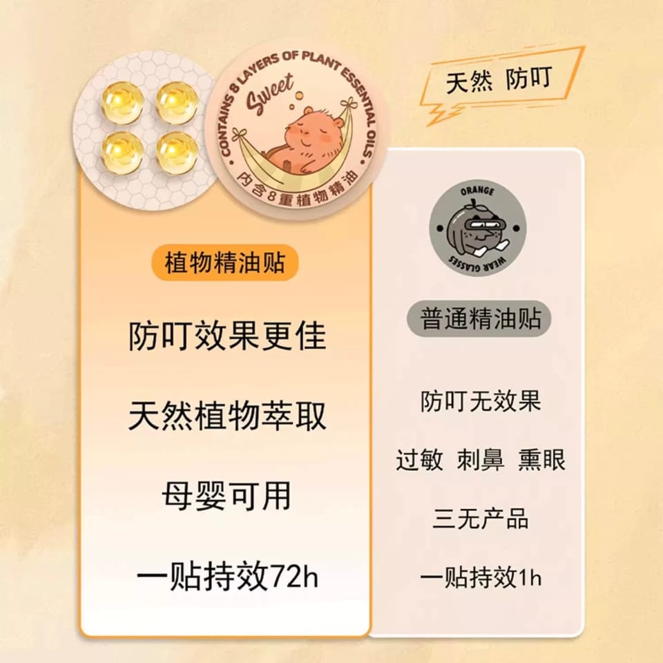 ￼防蚊扣驱蚊扣防蚊精油手环儿童成人宝宝户外驱蚊神器随身防蚊子贴 7