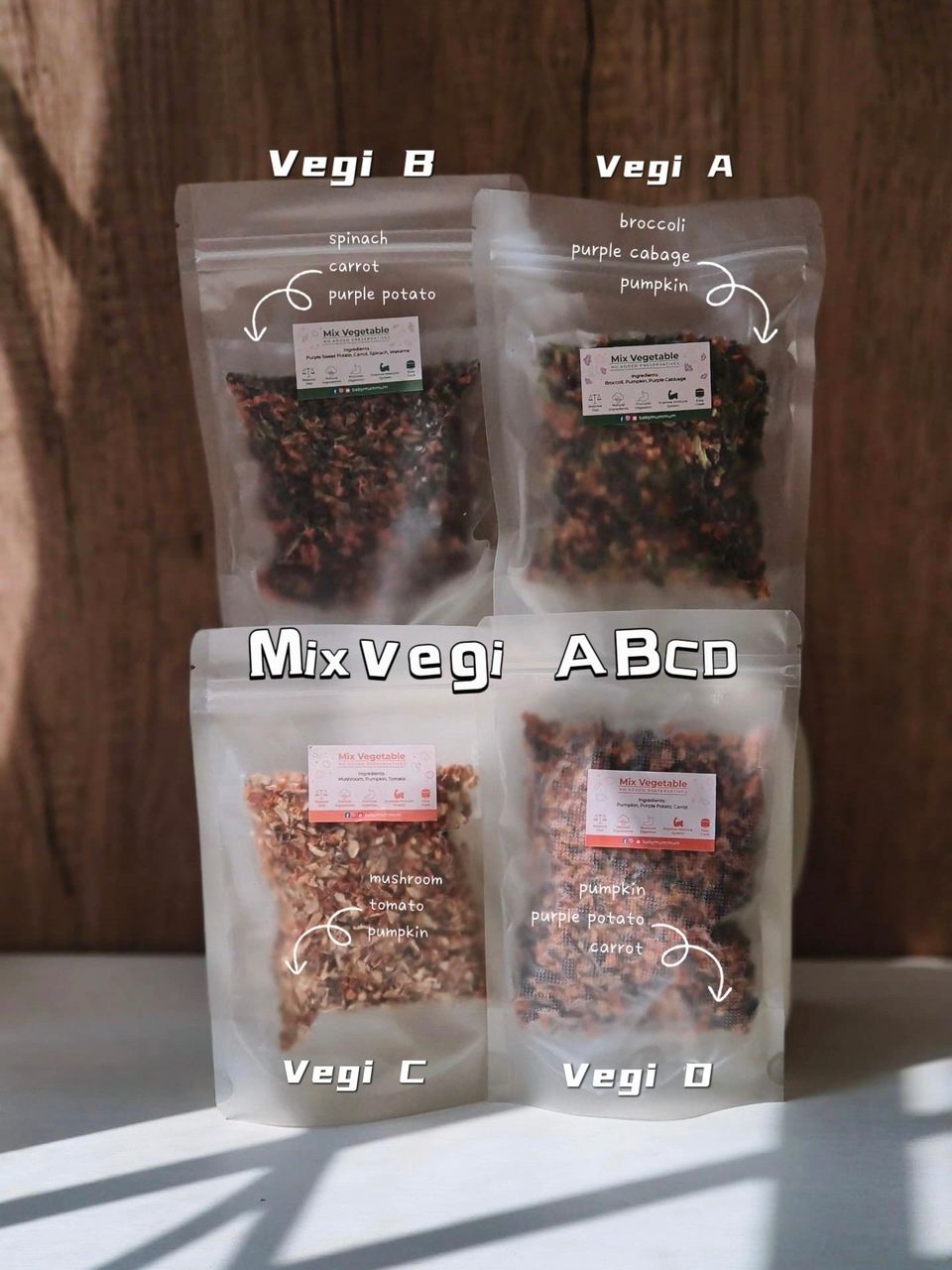 Combo Mix Vegi ABCD 1