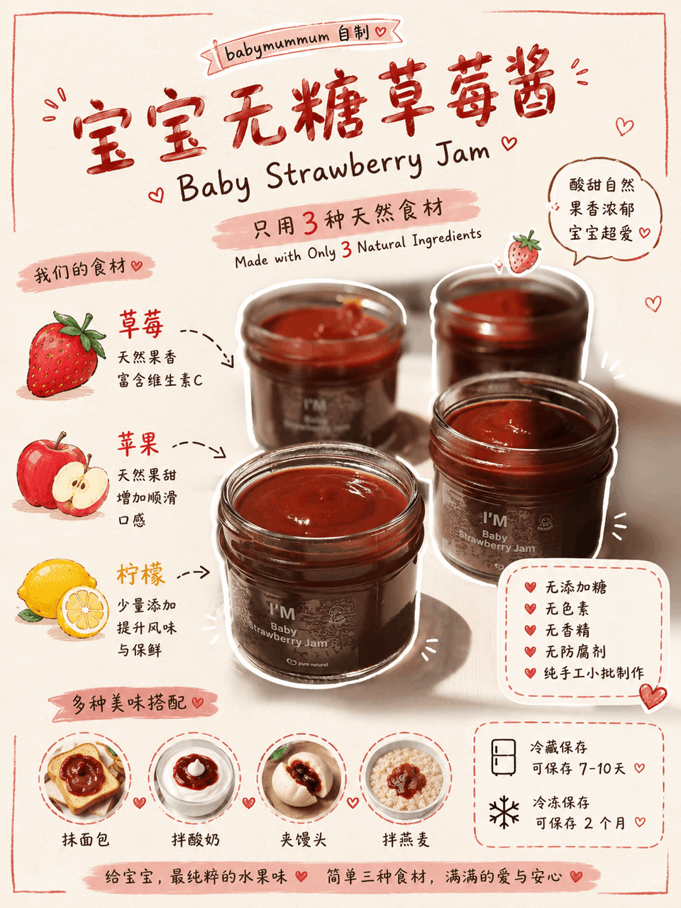 strawberries jam 1